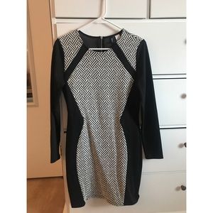 Pattern Bodycon Dress